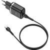 Зарядний пристрій HOCO N3 Special single port QC3.0 (cable Type-C) Black (6931474729385) зображення 2