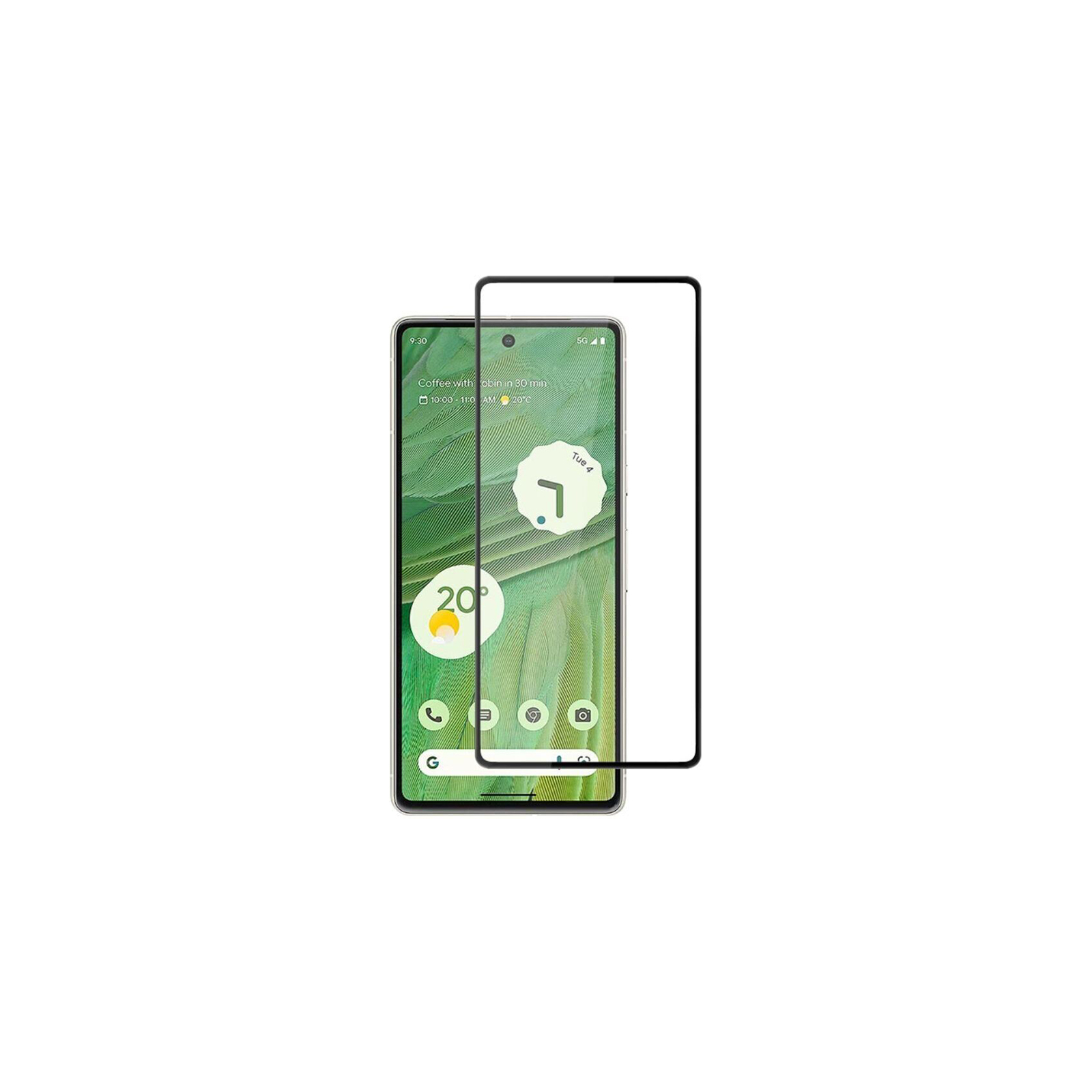 Стекло защитное PowerPlant Full screen Google Pixel 7 (GL603081)