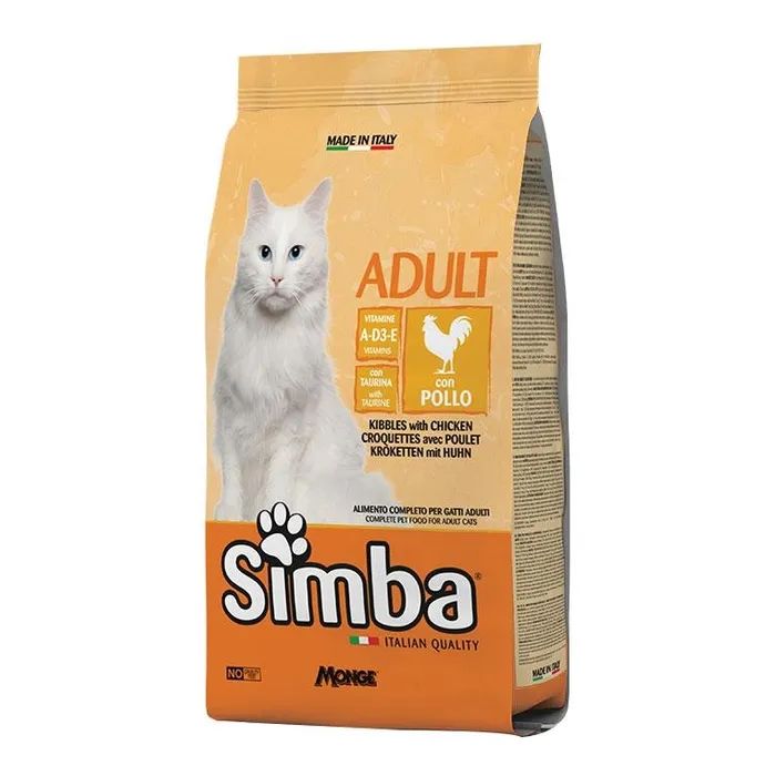 Сухой корм для кошек Simba Cat курица 5 кг (8009470156019)