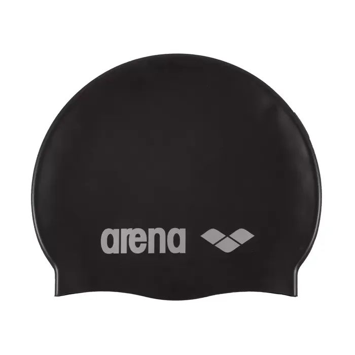 Шапка для плавания Arena Classic Silicone 91662-055 чорний Уні OSFM (3468333887410)