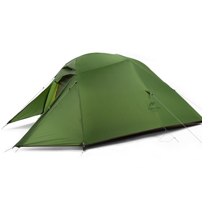 Палатка Naturehike надлегкий одномісний Cloud Up 1 Updated NH18T010-T 20D темно-зелений (6927595765678) изображение 2