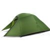 Палатка Naturehike надлегкий одномісний Cloud Up 1 Updated NH18T010-T 20D темно-зелений (6927595765678) изображение 2