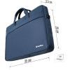 Сумка для ноутбука ColorWay 13.3" Modern Navy (CW-LBM133-NV) изображение 6
