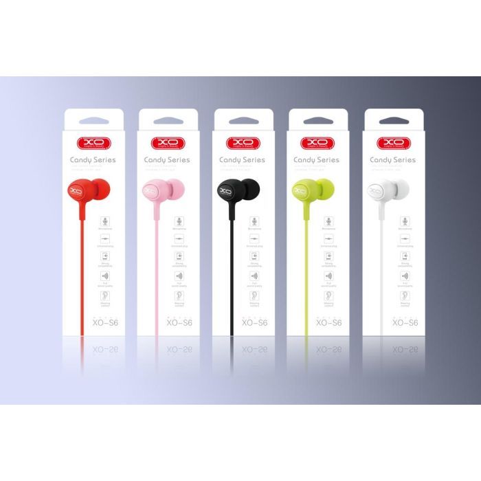 Наушники XO S6 Encok Red (S6-RD) изображение 5