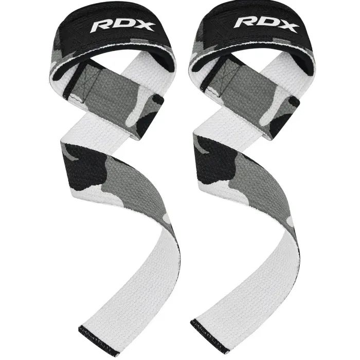 Кистевые лямки RDX W1 Gym Single Strap Camo Gray Plus (WAN-W1CG+)