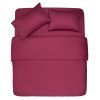 Пододеяльник Ardesto Mix&Match 100% хлопок, сатин бордовый 200х220 см (ART2022DVR)