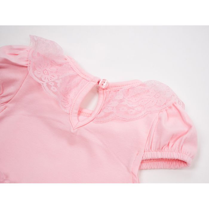 Боди детское Breeze песочник с рюшем (14298-92G-pink) изображение 5