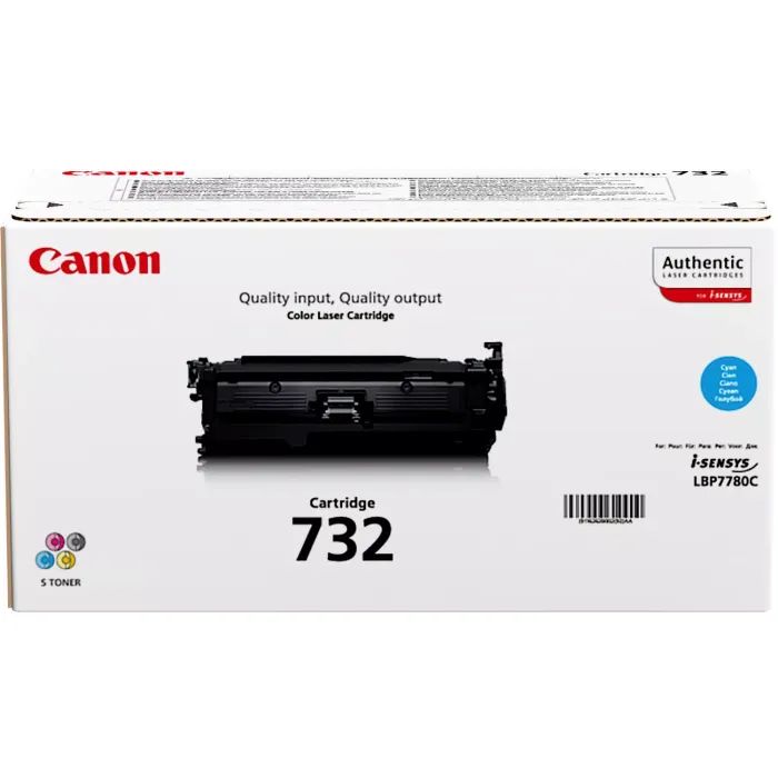 Картридж Canon 732 C для LBP7780 cyan (6262B002) изображение 2