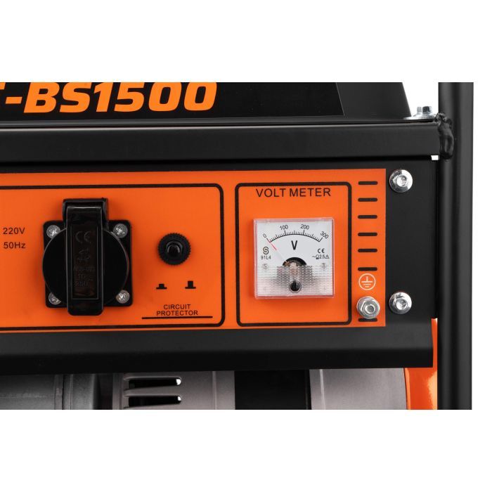 Генератор 2E 220V, 1 фаза, 0.8/1kW, ручний старт (2E-BS1500) зображення 11