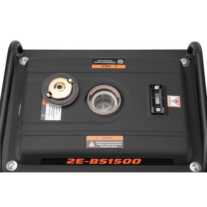 Генератор 2E 220V, 1 фаза, 0.8/1kW, ручний старт (2E-BS1500) зображення 8