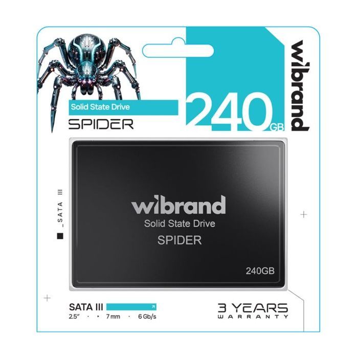 Накопитель SSD 2.5" 480GB Spider Wibrand (WI2.5SSD/SP480GBST) изображение 2