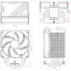 Кулер для процессора ID-Cooling Frozn A610 ARGB White (FROZN A610 ARGB White) изображение 7