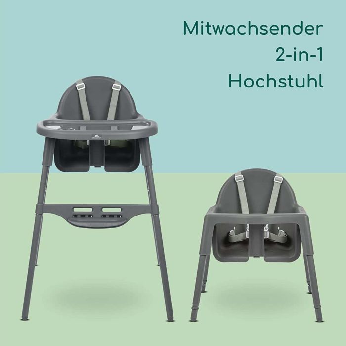 Стілець для годування Bebe Confort MEELY DARK GREY (2712551210) зображення 6