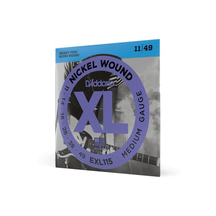 Струны для гитары D'Addario XL Nickel Wound Medium (11-49) (EXL115) изображение 2