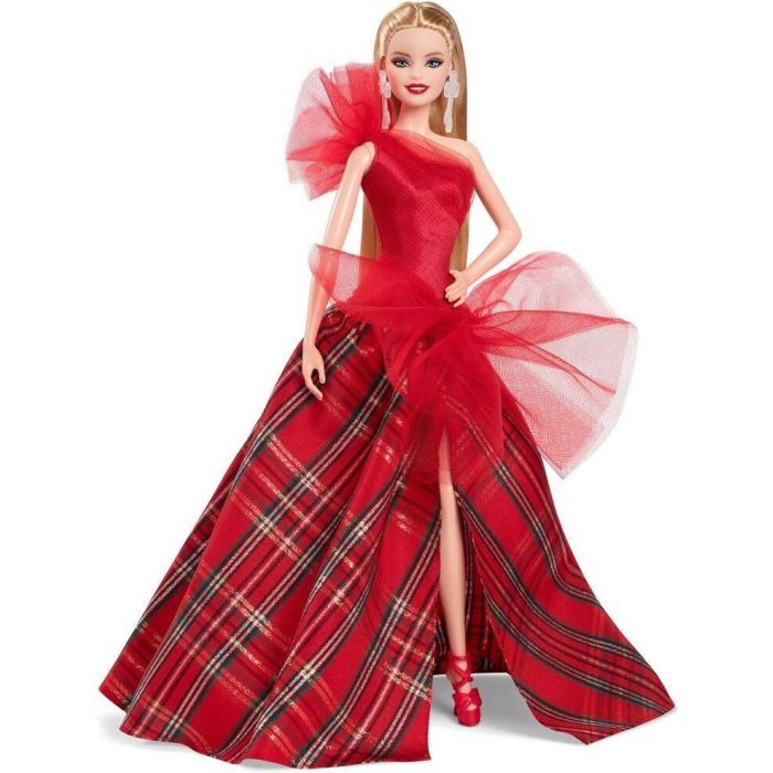 Кукла Barbie коллекционная Праздничная блондинка (HRM61)