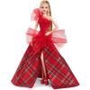 Кукла Barbie коллекционная Праздничная блондинка (HRM61) изображение 2