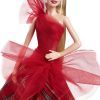 Кукла Barbie коллекционная Праздничная блондинка (HRM61) изображение 5