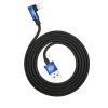 Дата кабель USB 2.0 AM to Lightning 1.0m 2A MVP Elbow Blue Baseus (CALMVP-03) изображение 3