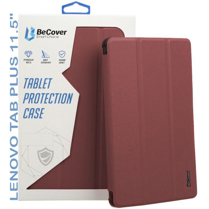 Чехол для планшета BeCover Smart Case Lenovo Tab Plus 11.5" Red Wine (711886) изображение 5