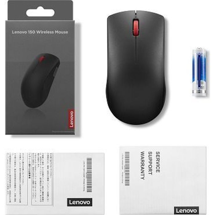 Мышка Lenovo 150 Wireless Black (GY51L52638) изображение 4