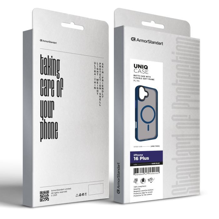 Чехол для мобильного телефона Armorstandart Uniq MagSafe Apple iPhone 16 Plus Violet (ARM79504) изображение 2