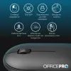 Мишка OfficePro M185B Silent Click Wireless Black (M185B) зображення 9