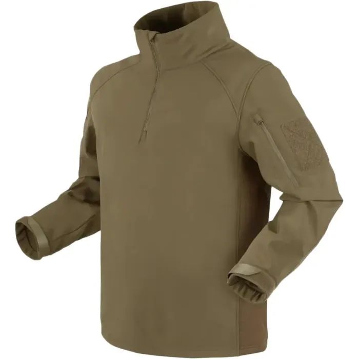 Кофта Condor-Clothing Patrol 1/4 Zip Soft Shell Tan L (101185-003-L)