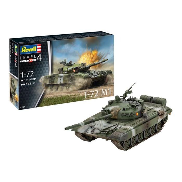 Сборная модель Revell Танк Т-72 М1 уровень 4 масштаб 1:72 (RVL-03357)