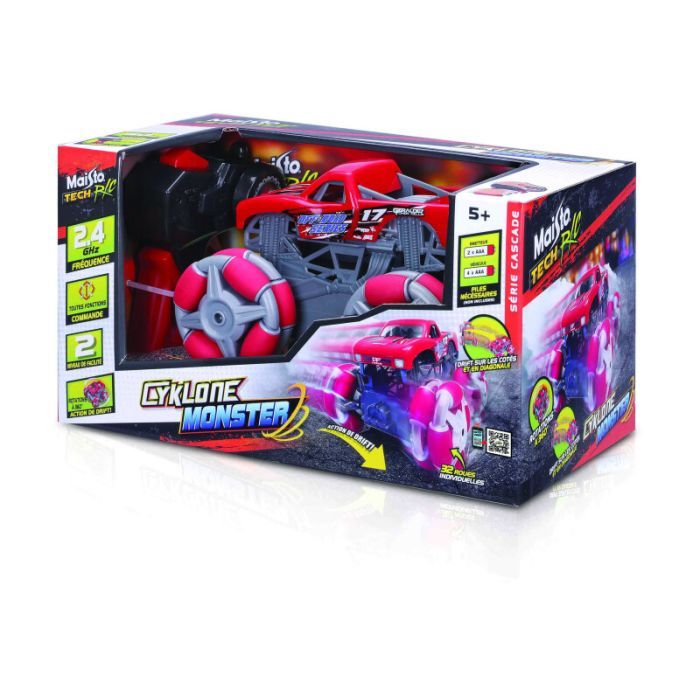 Радиоуправляемая игрушка Maisto Cyklone Monster (82521 red) изображение 2