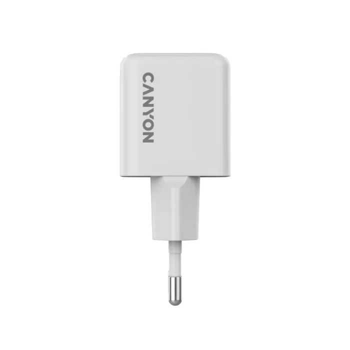 Зарядний пристрій Canyon CU20AC GaN 20W 1xPD 1xQC EU White (CNS-CUW20AC) зображення 5