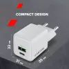Зарядний пристрій Canyon CU20AC GaN 20W 1xPD 1xQC EU White (CNS-CUW20AC) зображення 9
