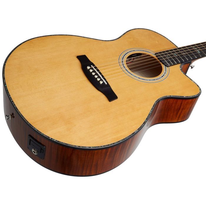 Гитара электроакустическая PRS SE A50E - Natural w / Black Gold Burst (SEAE50EBG) изображение 4