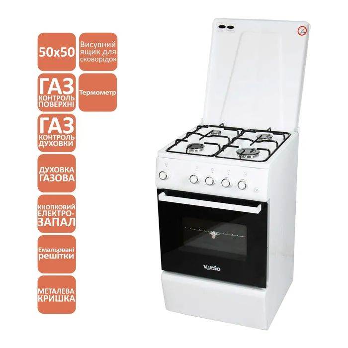 Плита Ventolux GG 5050 ES (WH) T изображение 2