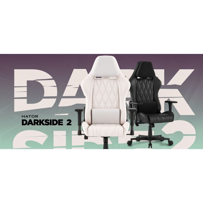 Кресло игровое Hator Darkside 2 White Edition (HTC1201) изображение 9