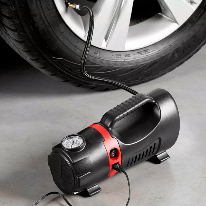 Автомобільний компресор AMiO 12V/230V (02383) зображення 5