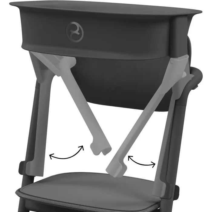 Детский стульчик Cybex Обучающая башня Lemo Stunning Black (523001323) изображение 4