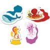 Пазл Clementoni 4 в 1 Sea Life, серия My First Puzzles (20835) изображение 3