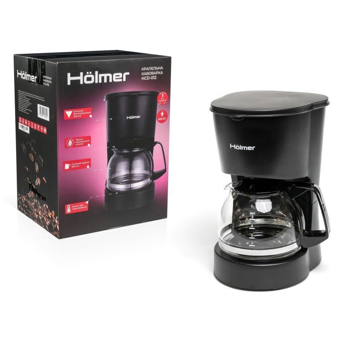 Крапельна кавоварка Hölmer HCD-012 зображення 9