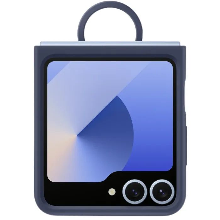 Чохол до мобільного телефона Samsung Silicone Cover with Ring Samsung Galaxy Flip 6 Navy (EF-PF741TNEGUA) зображення 6