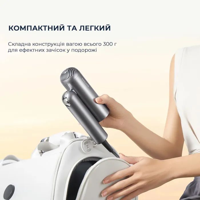 Фен Dreame Pocket Grey (AHD51-GR) зображення 9