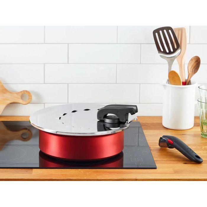 Крышка для посуды Tefal Ingenio, 20-28см, нержавіюча сталь, пластик (L9829853) изображение 3