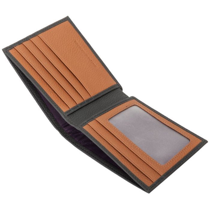 Гаманець Smith & Canova 90013 Black-Tan зображення 3