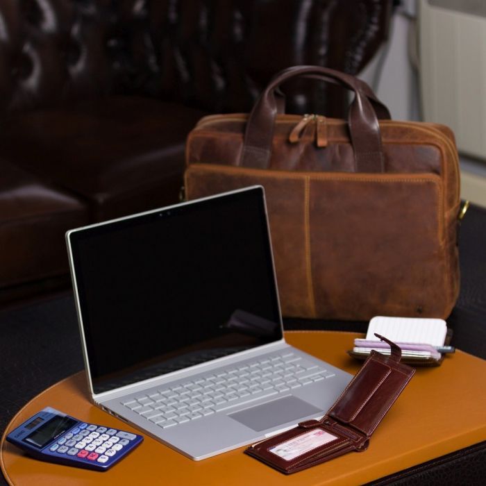 Гаманець Visconti MZ5 Rome з RFID Italian Brown (MZ5 IT BRN) зображення 5