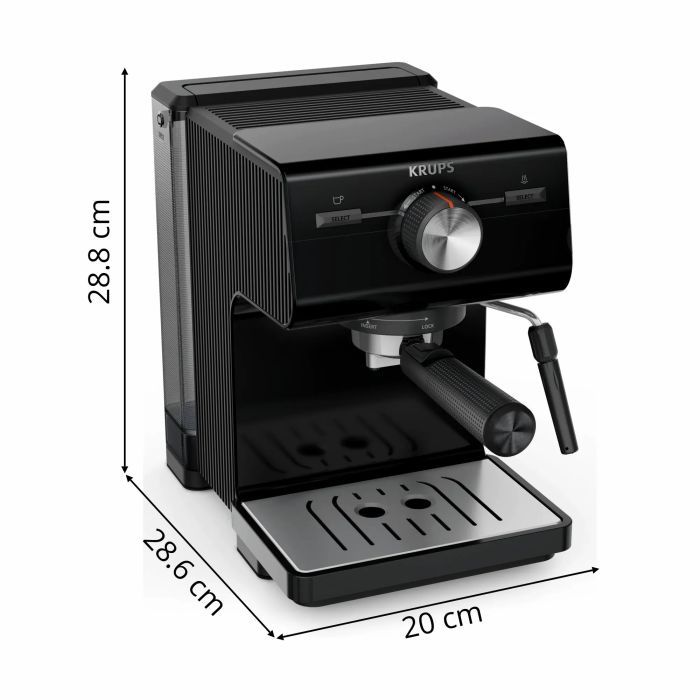 Рожковая кофеварка эспрессо Krups XP381810 изображение 3