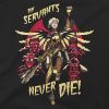 Футболка Jinx Overwatch - Mercy Witch Premium Tee Black, M (JINX-8937M) изображение 3