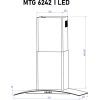 Вытяжка кухонная Minola MTG 6242 I LED изображение 12