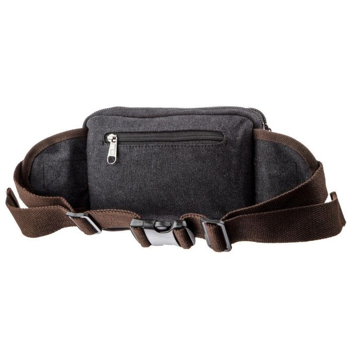 Сумка Vintage Бананка текстильная на пояс Синяя (20158) изображение 2