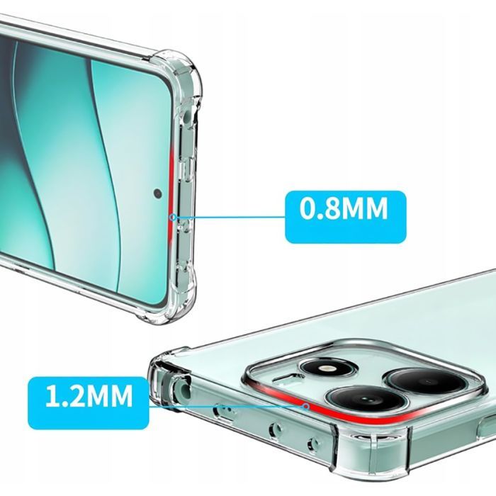 Чехол для мобильного телефона BeCover Anti-Shock Xiaomi Redmi Note 14 4G Clear (713035) изображение 2