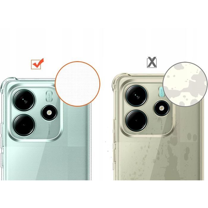 Чехол для мобильного телефона BeCover Anti-Shock Xiaomi Redmi Note 14 4G Clear (713035) изображение 4