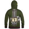 Кофта Jinx Overwatch Ultimate Bastion Zip-Up Green L (JINX-8335L) изображение 4